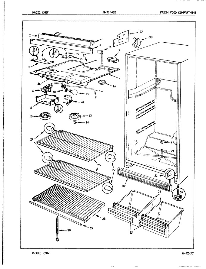 Diagram for NNT156GZA (BOM: 7A08A)