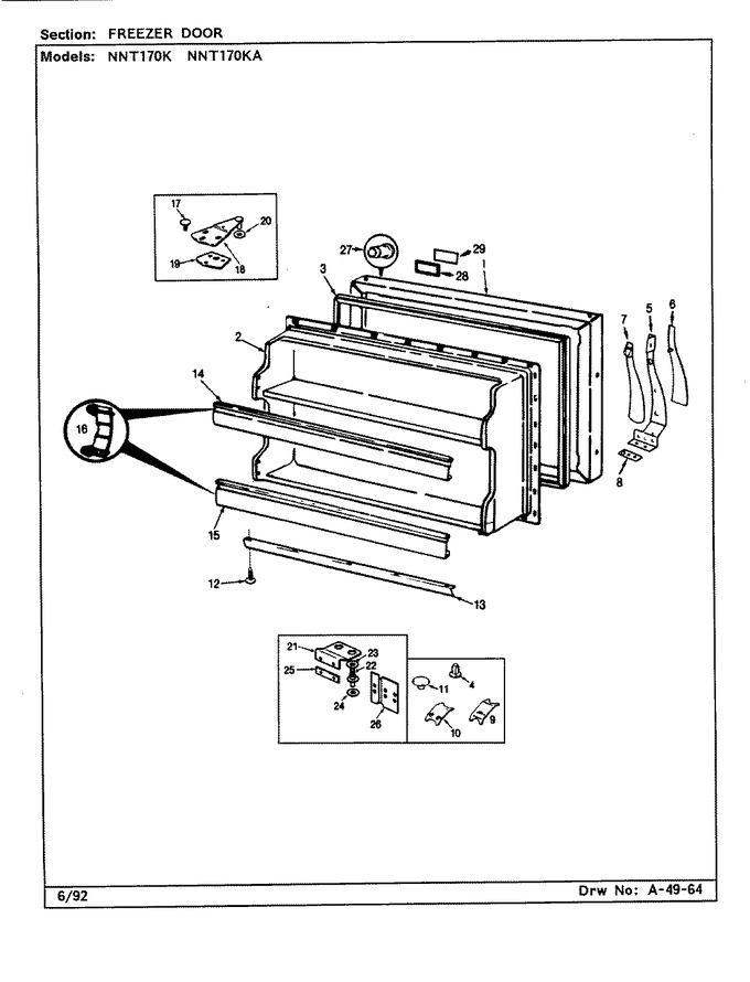 Diagram for NNT170K (BOM: CC28A)