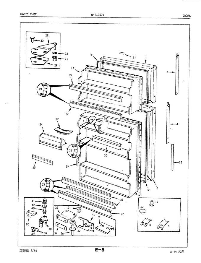 Diagram for NNT176DVA (BOM: 5A52B)