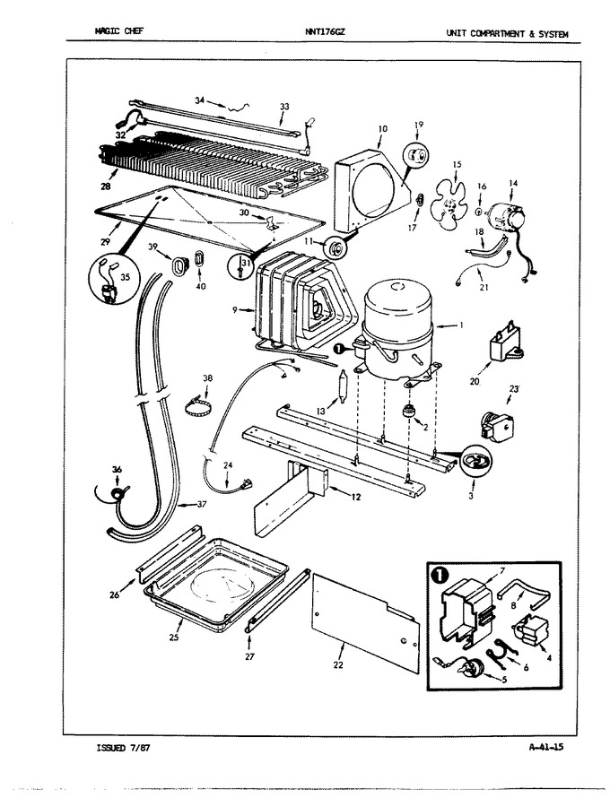 Diagram for NNT176GZH (BOM: 7A09B)