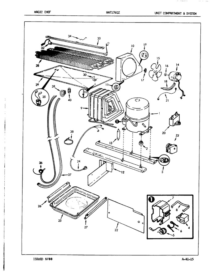 Diagram for NNT176GZA (BOM: 8A34A)