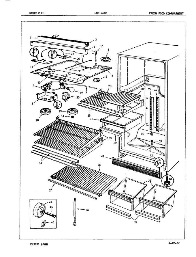 Diagram for NNT176GZA (BOM: 8A34A)