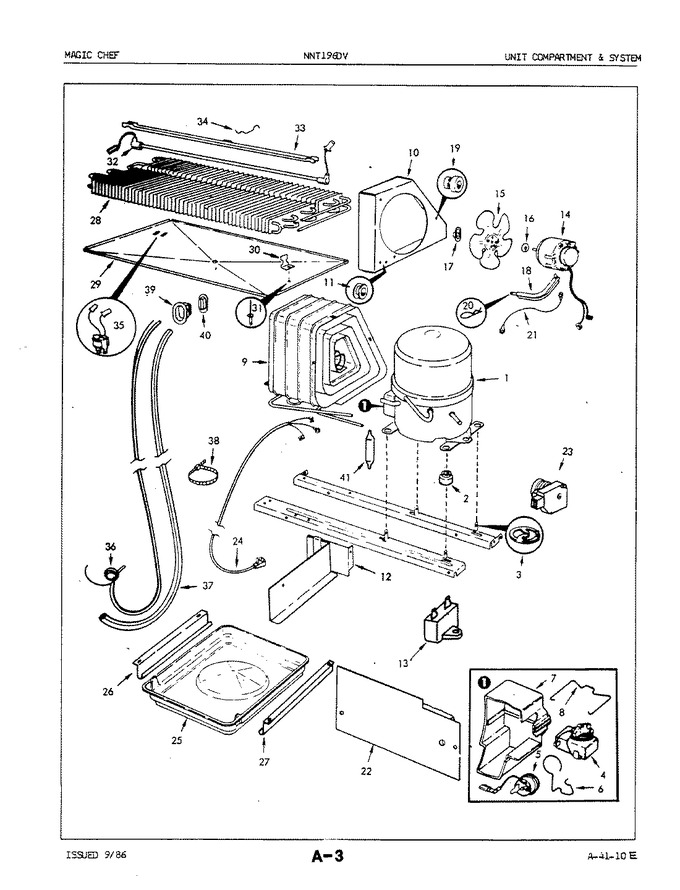 Diagram for NNT196DVA (BOM: 5A53B)