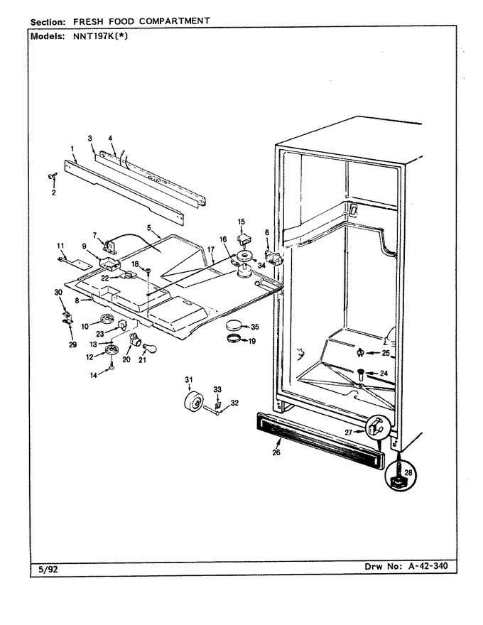 Diagram for NNT197KA (BOM: CC66A)