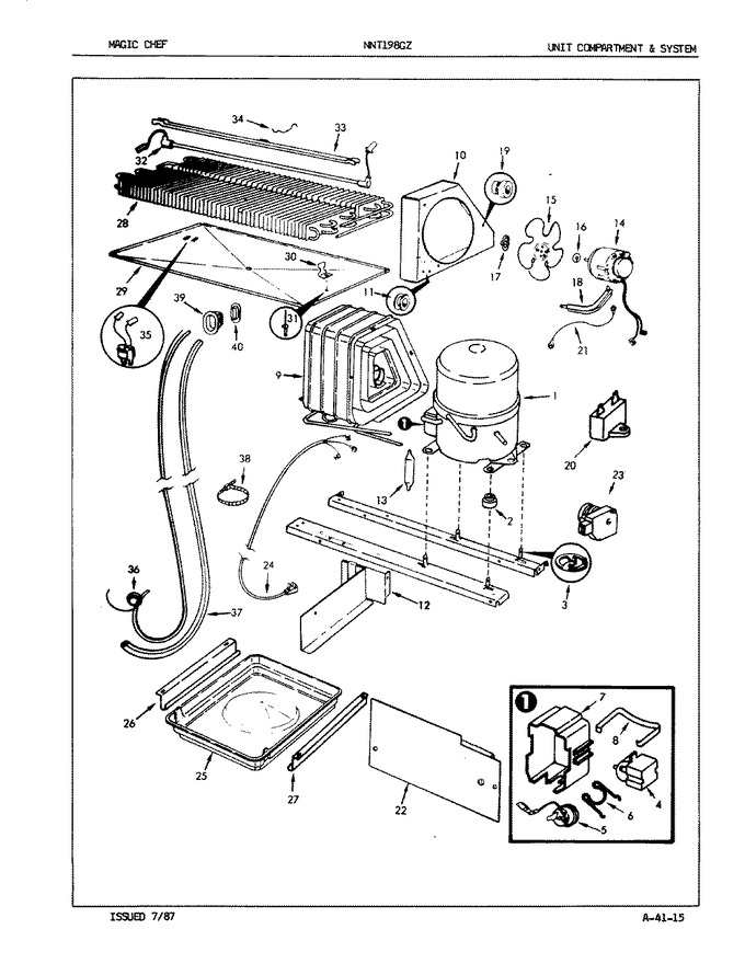 Diagram for NNT198GZH (BOM: 7A12B)