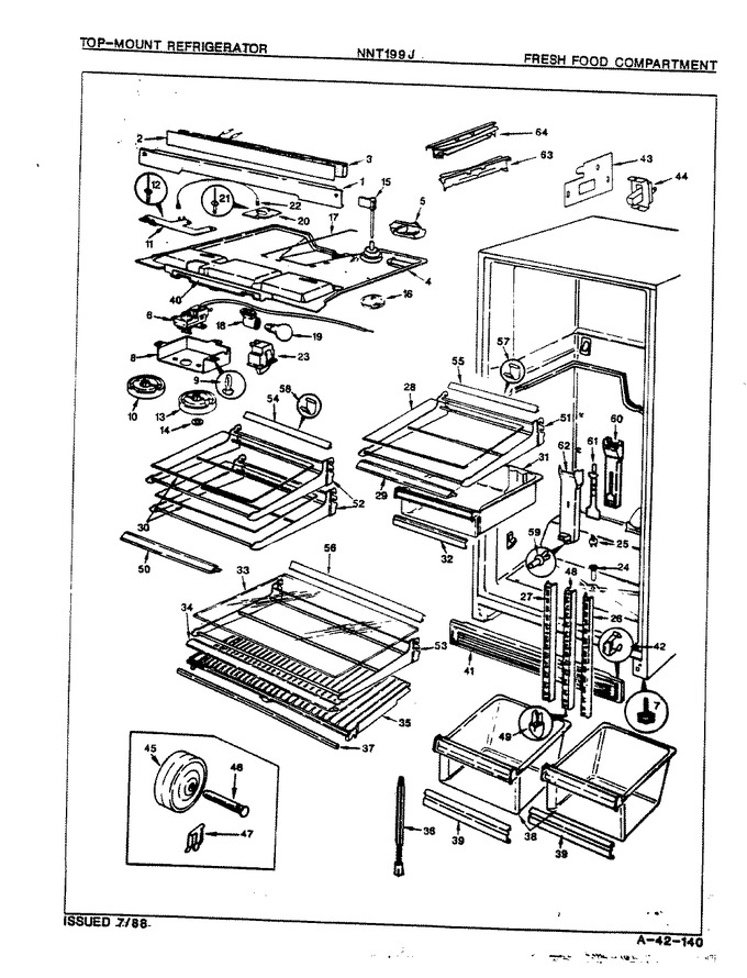 Diagram for NNT199JA (BOM: 9G46B)