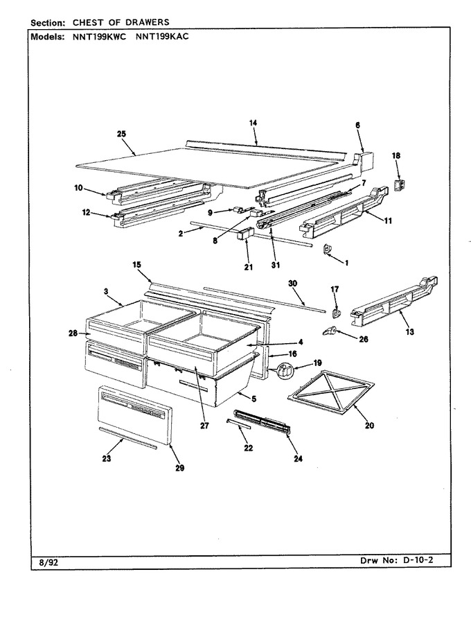 Diagram for NNT199KA (BOM: CC69A)