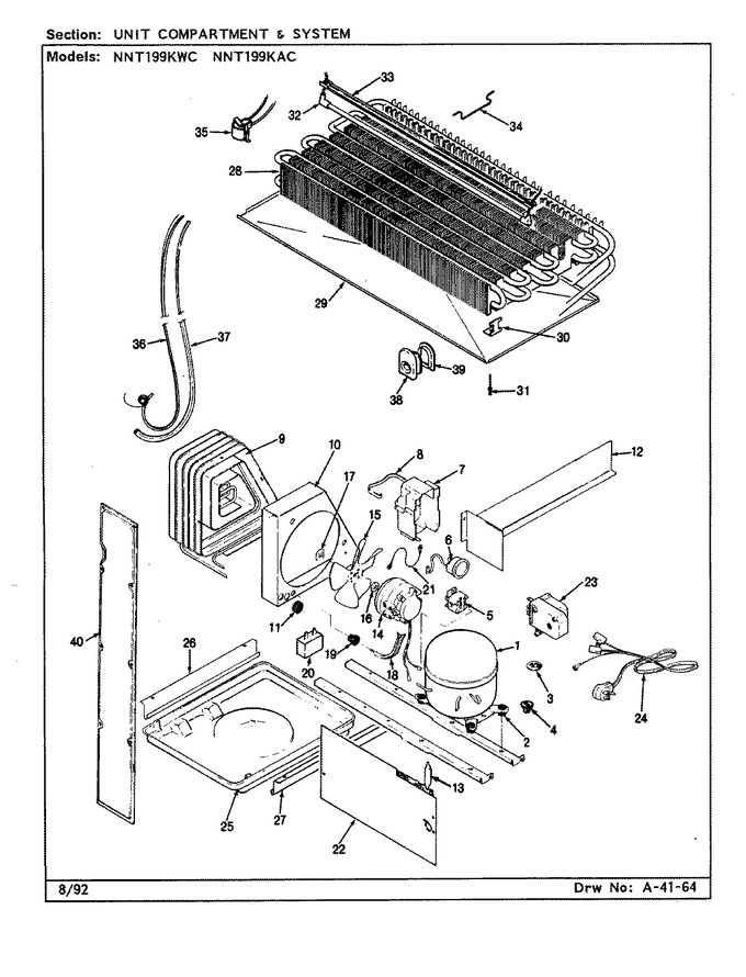 Diagram for NNT199KAC (BOM: CC69A)