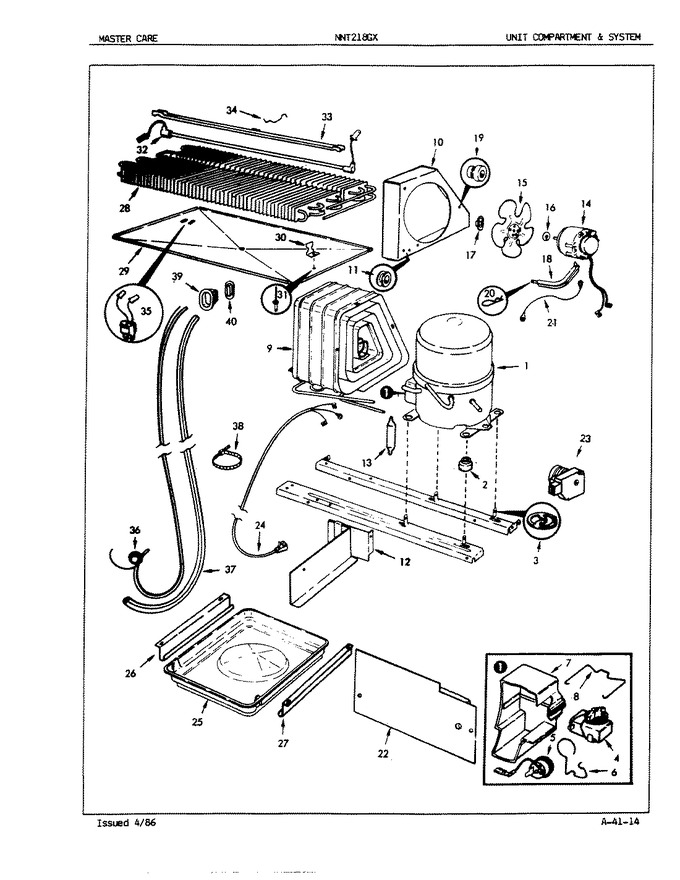 Diagram for NNT218GX (BOM: 5E48A)