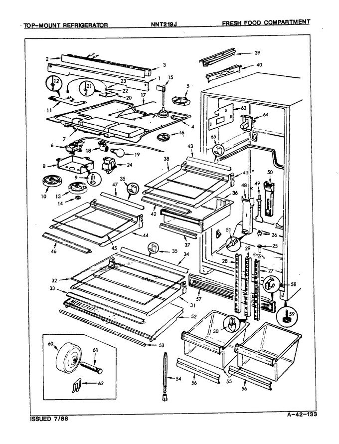 Diagram for NNT219JH (BOM: 8A32A)