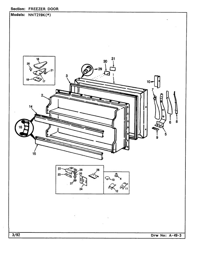 Diagram for NNT219KA (BOM: BC80A)