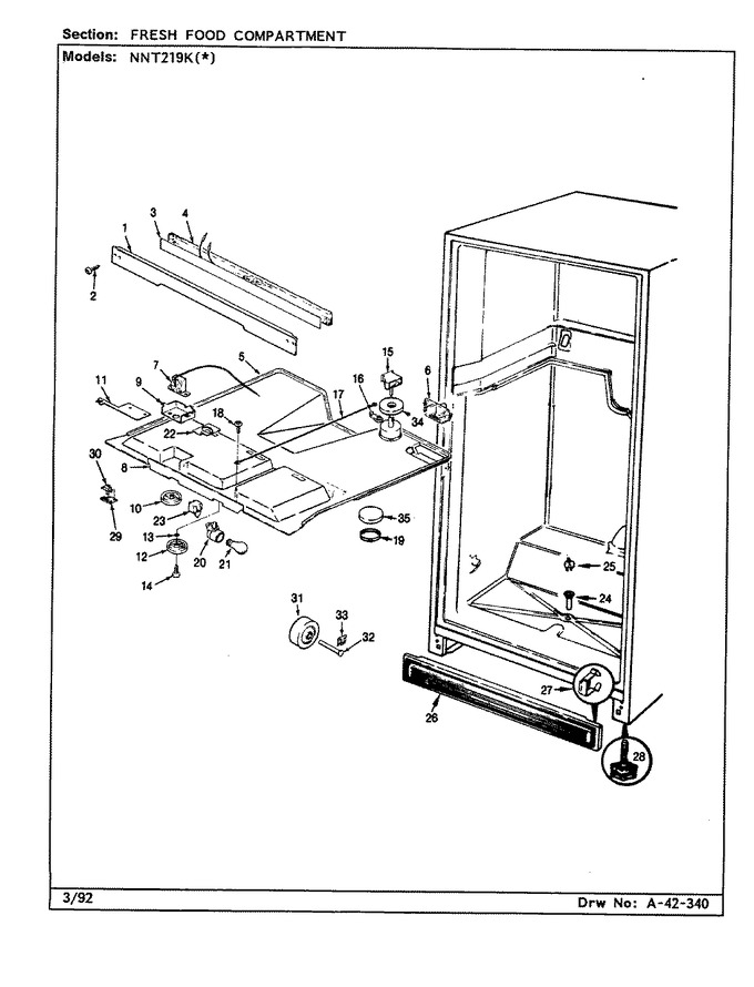 Diagram for NNT219KA (BOM: BC80B)