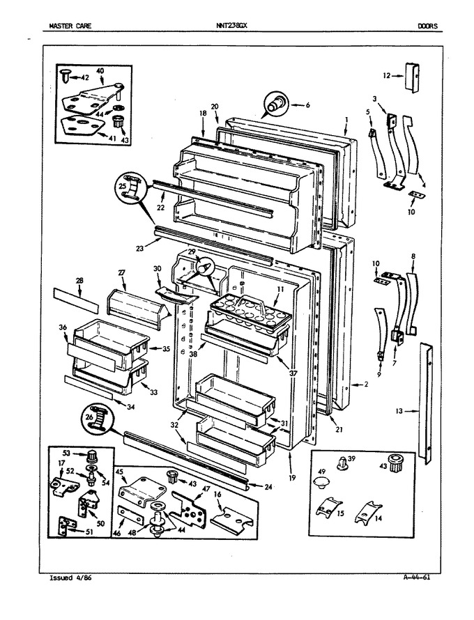 Diagram for NNT238GXA (BOM: 5E49A)