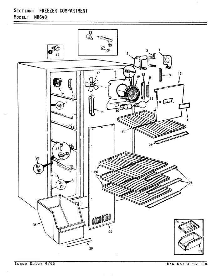 Diagram for NR640 (BOM: AP01B)