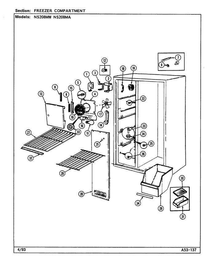 Diagram for NS208MW (BOM: DR06A)