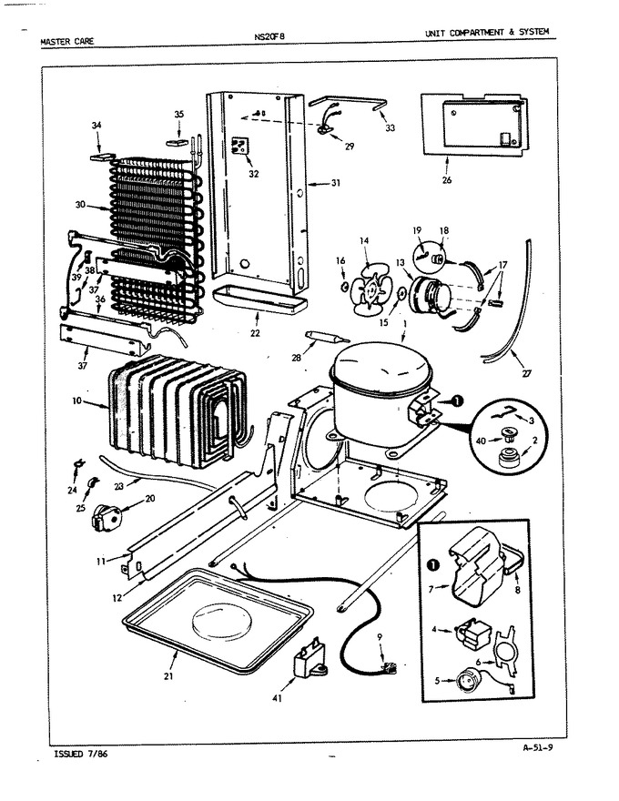 Diagram for NS20F8 (BOM: 5L42B)