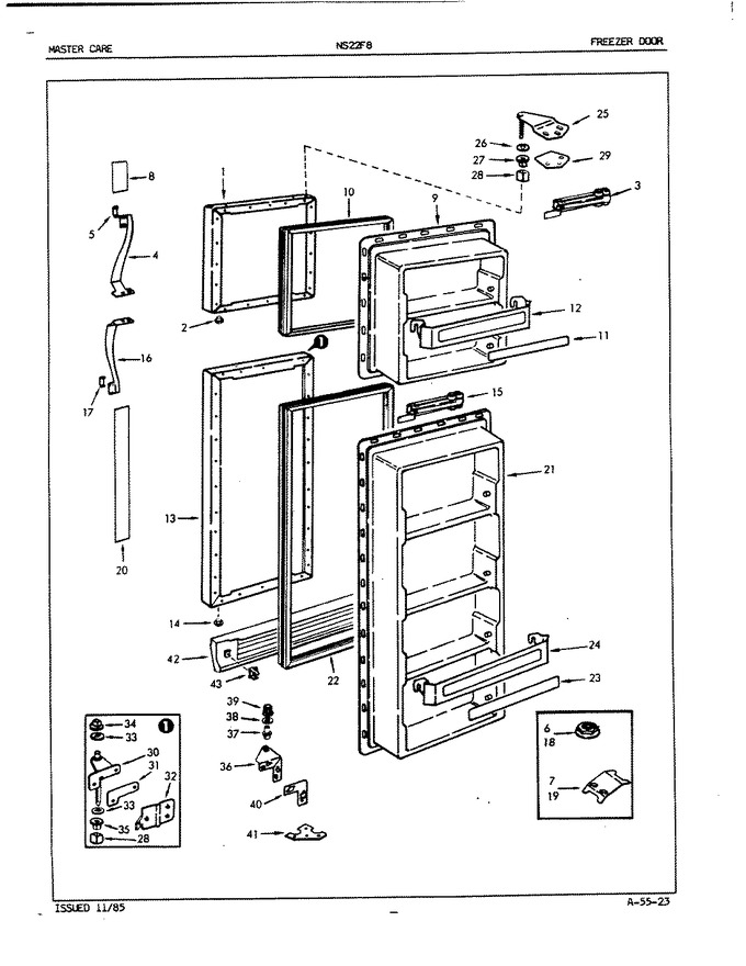 Diagram for NS22F8A (BOM: 5L44B)