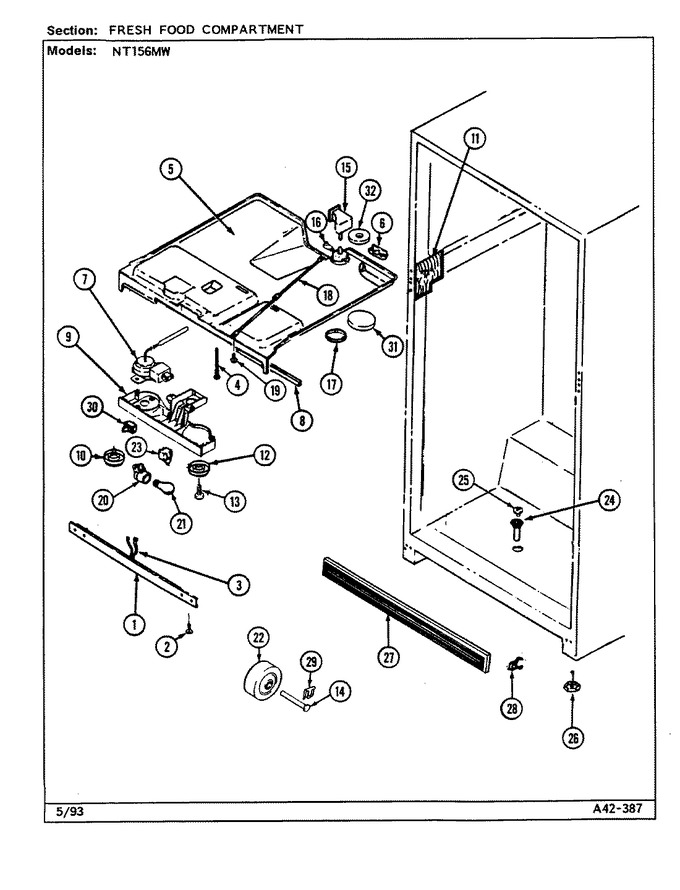 Diagram for NT156MW (BOM: DC05B)