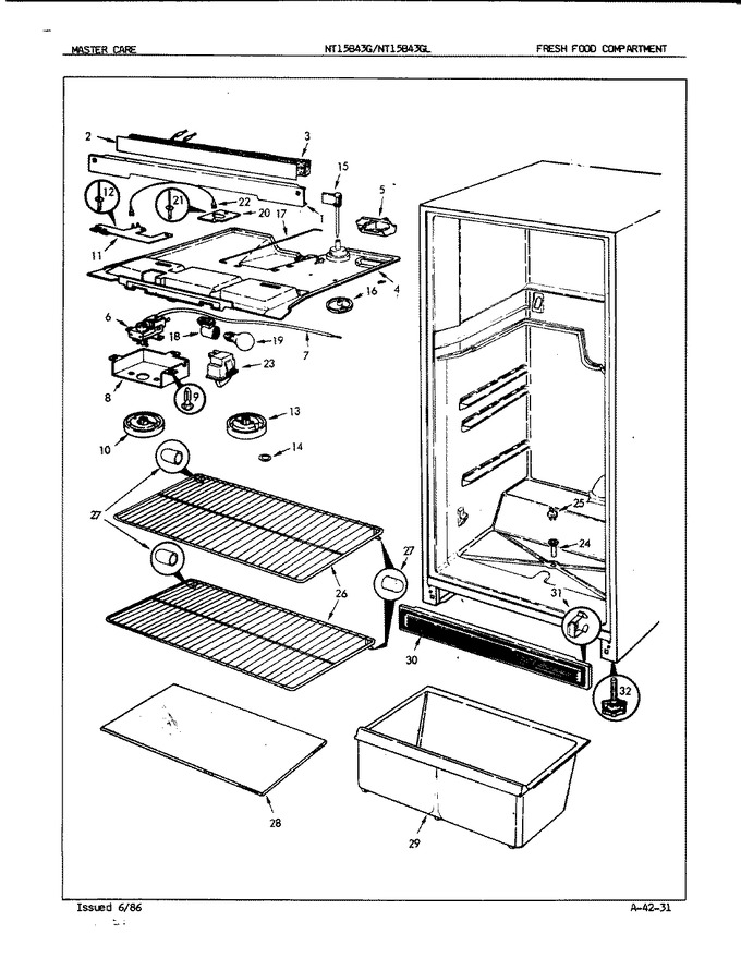 Diagram for NT15B43GLA (BOM: 5D76B)