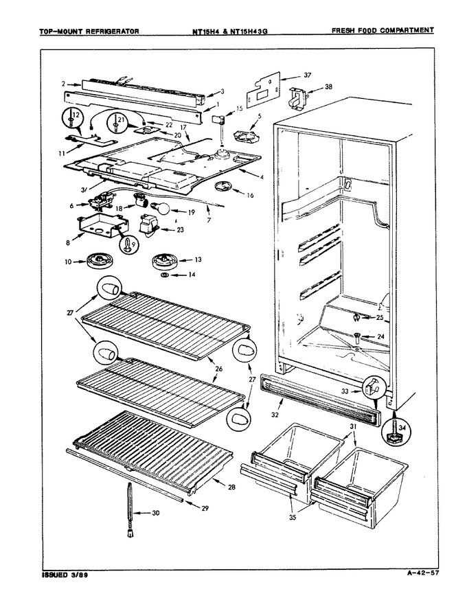 Diagram for NT15H43GA (BOM: 8D53A)