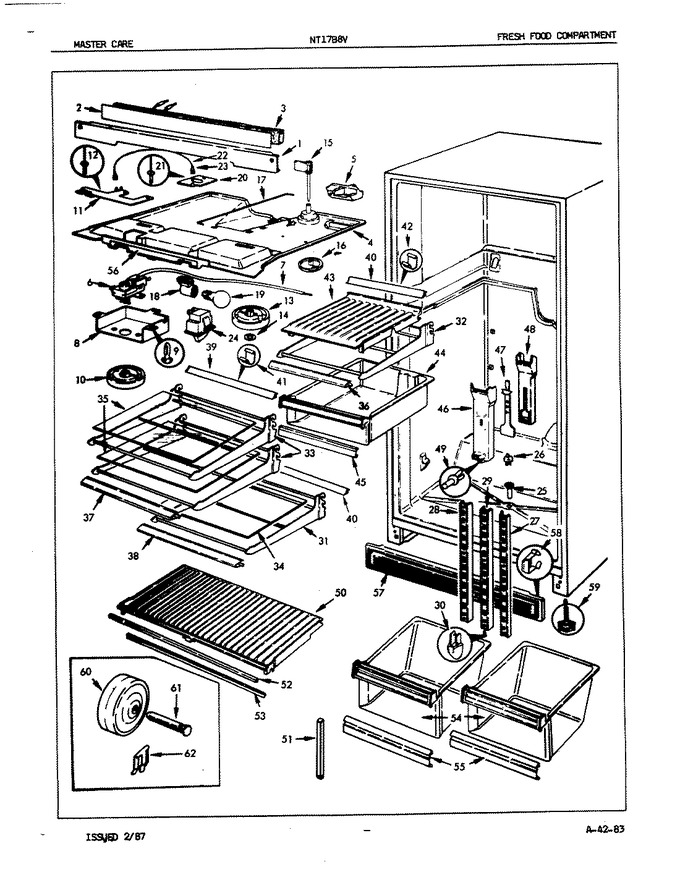 Diagram for NT17B8VA (BOM: 7A25A)