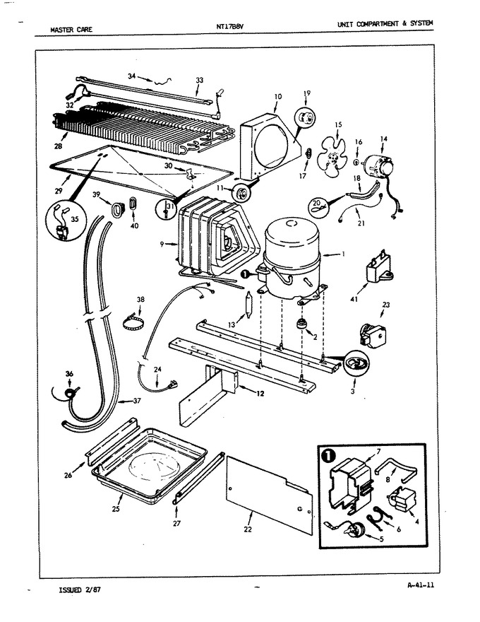 Diagram for NT17B8V (BOM: 5A71A)