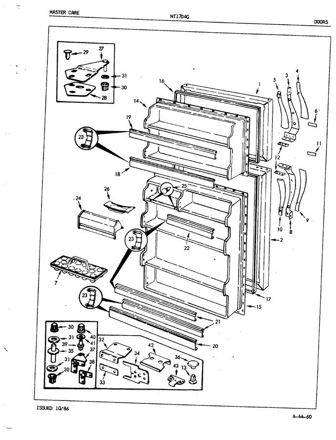 Diagram for NT17D4GA (BOM: 7A45A)