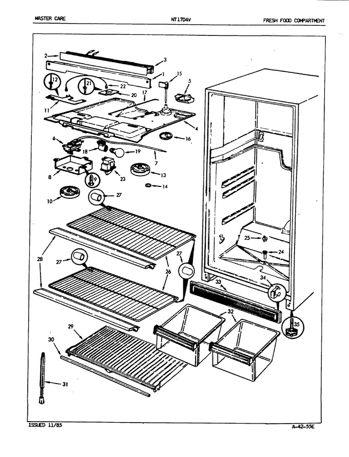 Diagram for NT17D4VA (BOM: 5A69B)