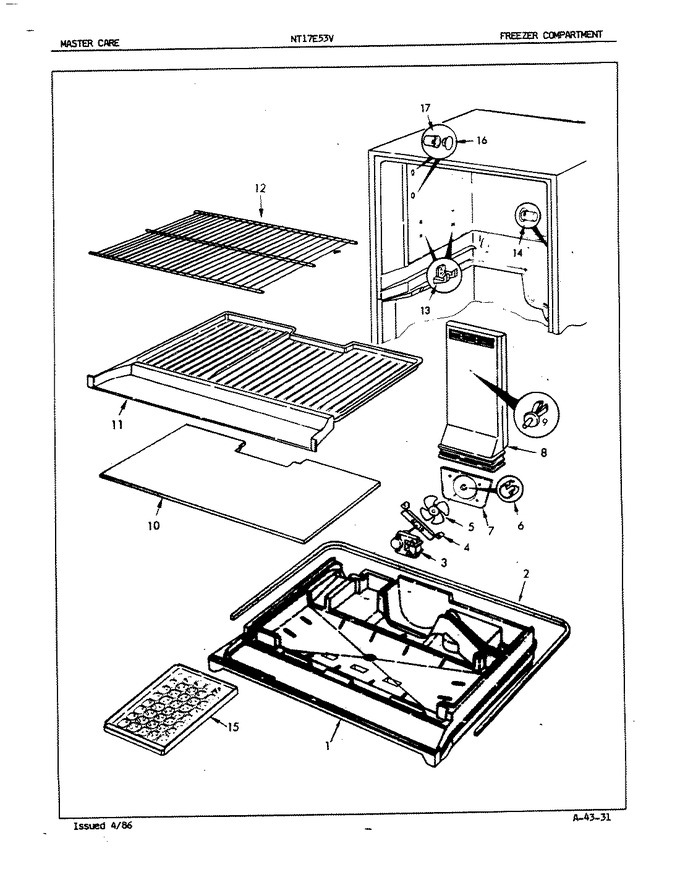 Diagram for NT17E53V (BOM: 5D43A)