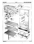 Diagram for 03 - Fresh Food Compartment