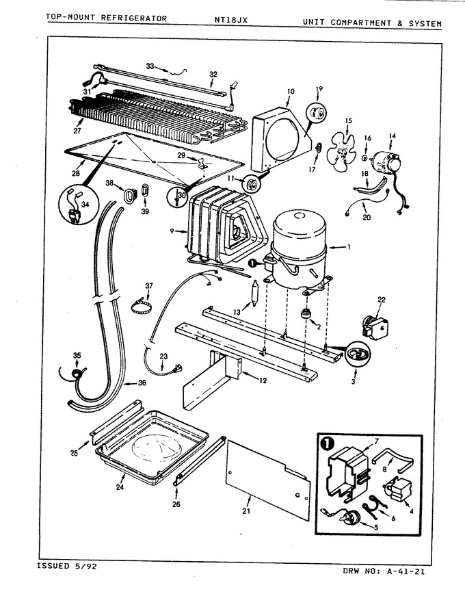 Diagram for NT18JX (BOM: 9D05B)