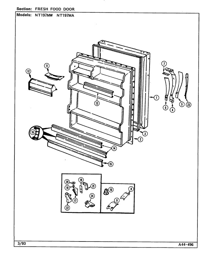 Diagram for NT197MA (BOM: DE61A)