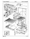 Diagram for 02 - Fresh Food Compartment