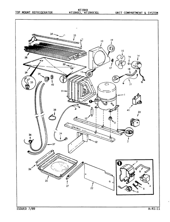 Diagram for NT19HX3GL (BOM: 8D78B)