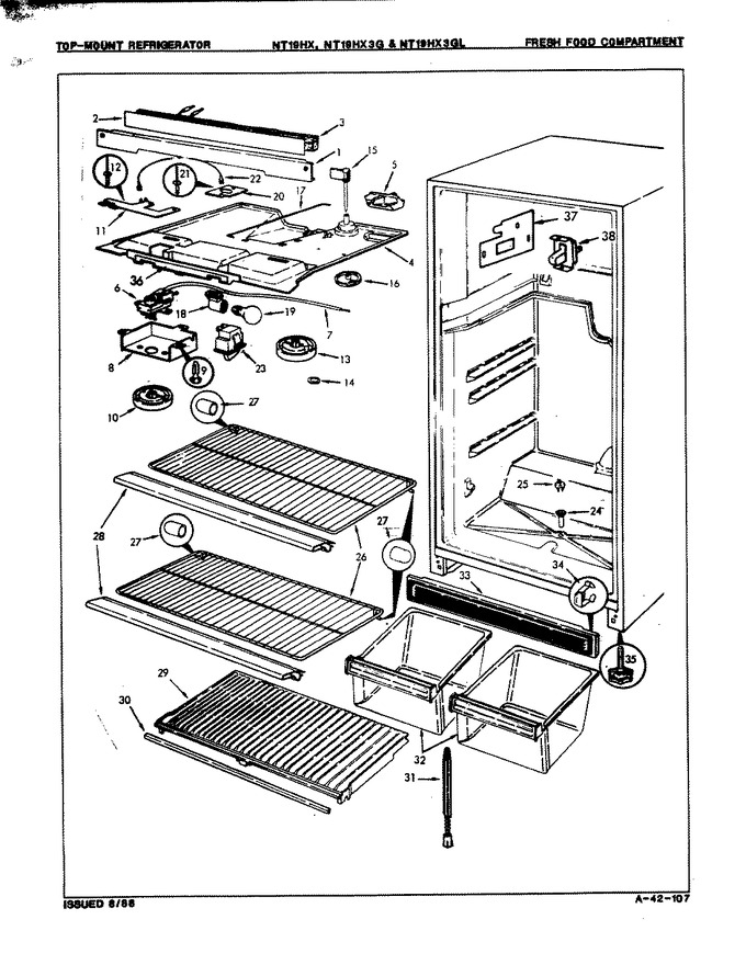 Diagram for NT19HXA (BOM: 7D28A)