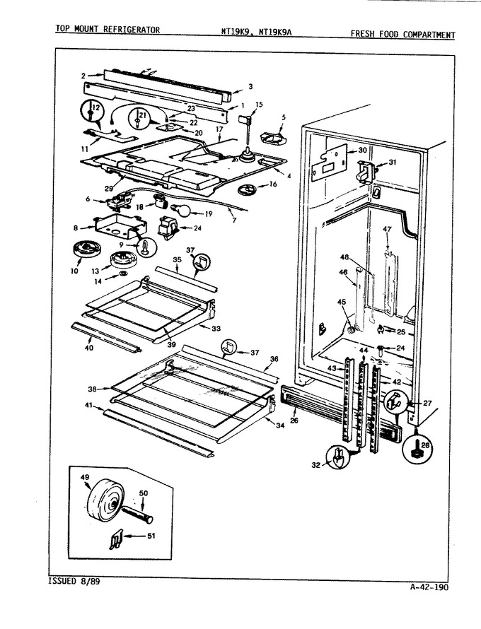 Diagram for NT19K9 (BOM: 9A01B)