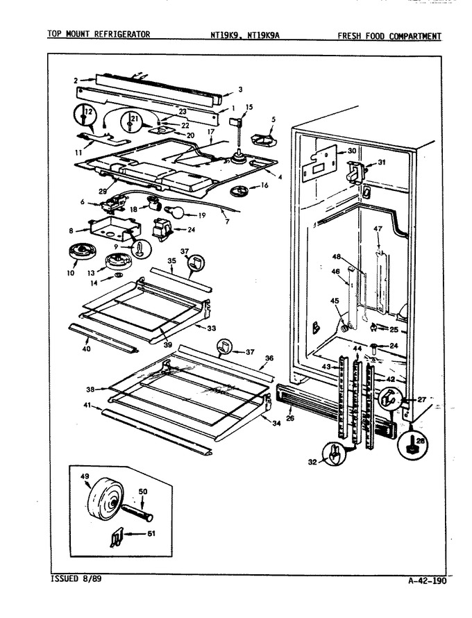 Diagram for NT19K9A (BOM: 9A61A)