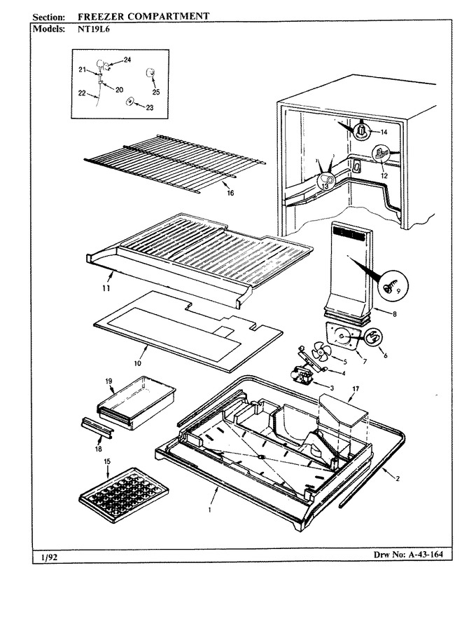 Diagram for NT19L6 (BOM: BA51B)