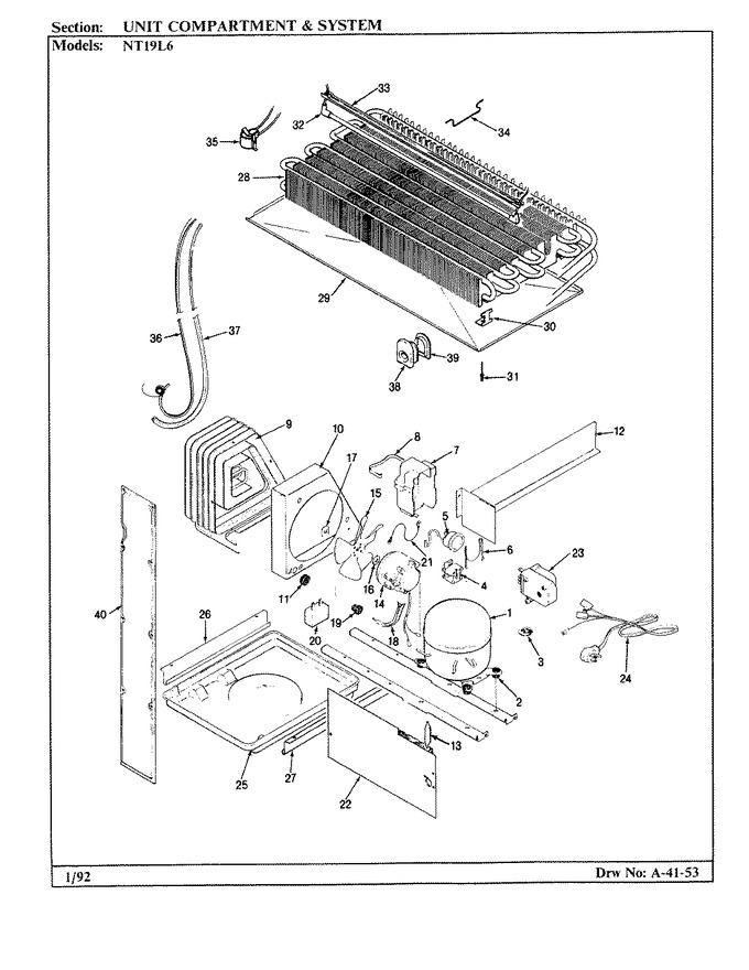 Diagram for NT19L6A (BOM: BA51B)