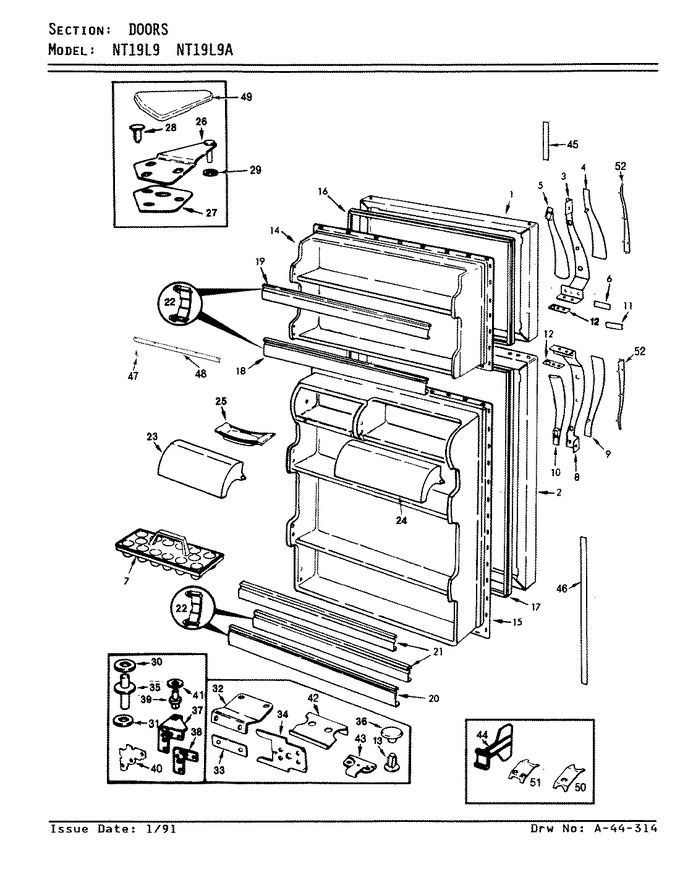 Diagram for NT19L9A (BOM: BA62A)