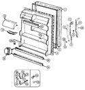 Diagram for 04 - Fresh Food Door