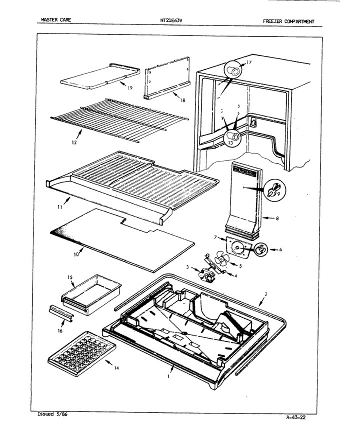 Diagram for NT21E63V (BOM: 5D46B)