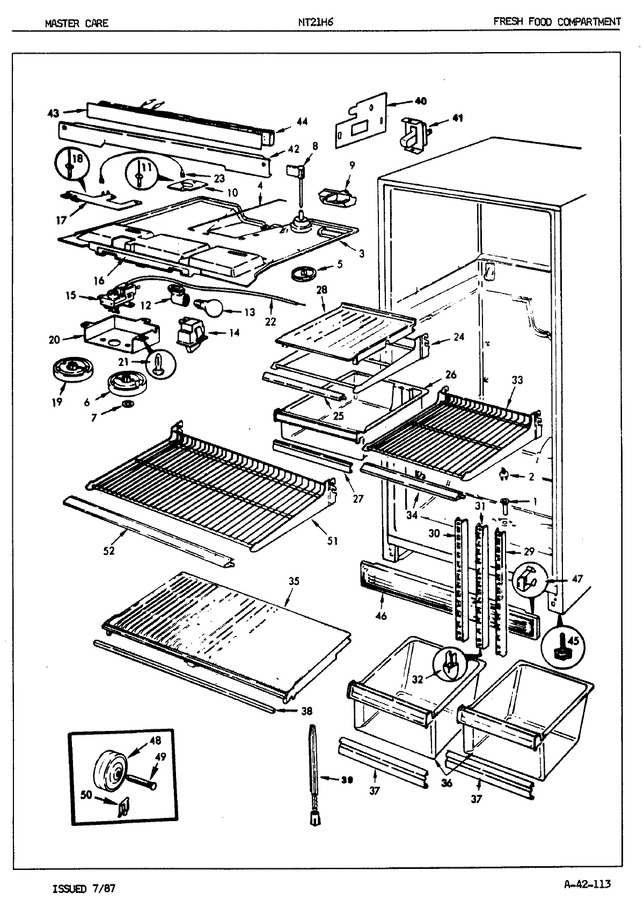 Diagram for NT21H6H (BOM: 7A57A)