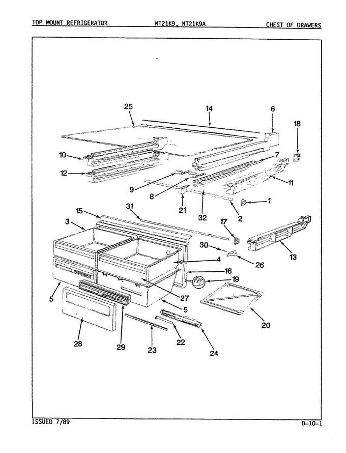 Diagram for NT21K9 (BOM: 9A63A)