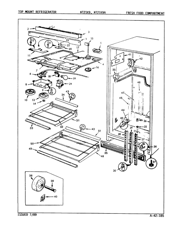 Diagram for NT21K9 (BOM: 9A63A)