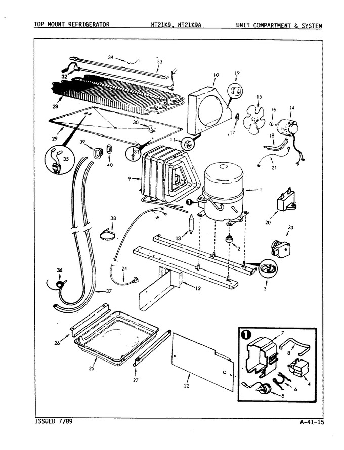 Diagram for NT21K9 (BOM: 9A63A)