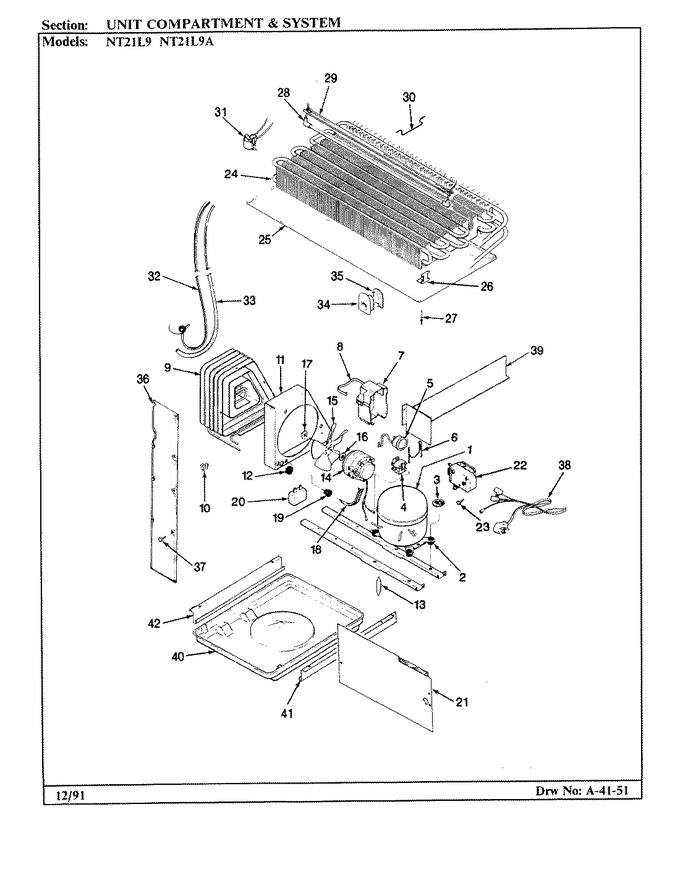 Diagram for NT21L9A (BOM: BA76B)