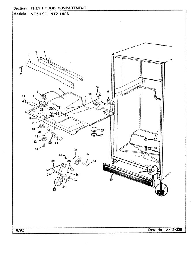 Diagram for NT21L9FA (BOM: BA74C)