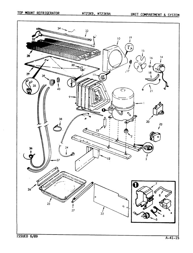 Diagram for NT23K9A (BOM: 9A06C)