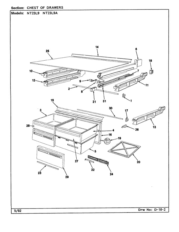 Diagram for NT23L9A (BOM: BA99C)